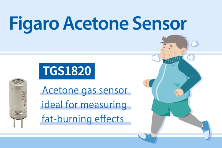 Figaro Acetone Sensor TGS1820 Acetone gas sensor ideal for measuring fat-burning effects